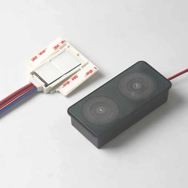 Factory price12V5A60W Double Key Smart led light bathroom mirror Touch Sensor Switch with Bluetooth speaker Manufacturer - 图片 5