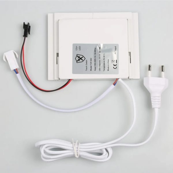 Quality Hot sales AC 100-240V DC12V Led Mirror Touch Switch Smart Mirror Touch Sensor Dimmable Light Switch Manufacturer - 图片 6